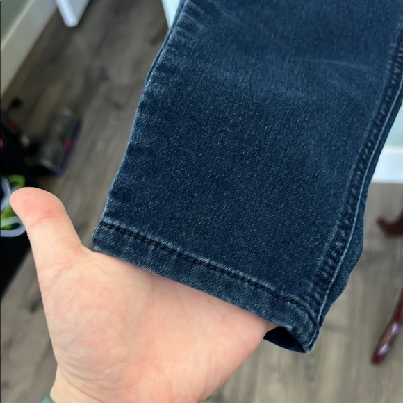 Democracy Blue Jeggings with Stretch and Tapered Leg - Picture 2 of 7